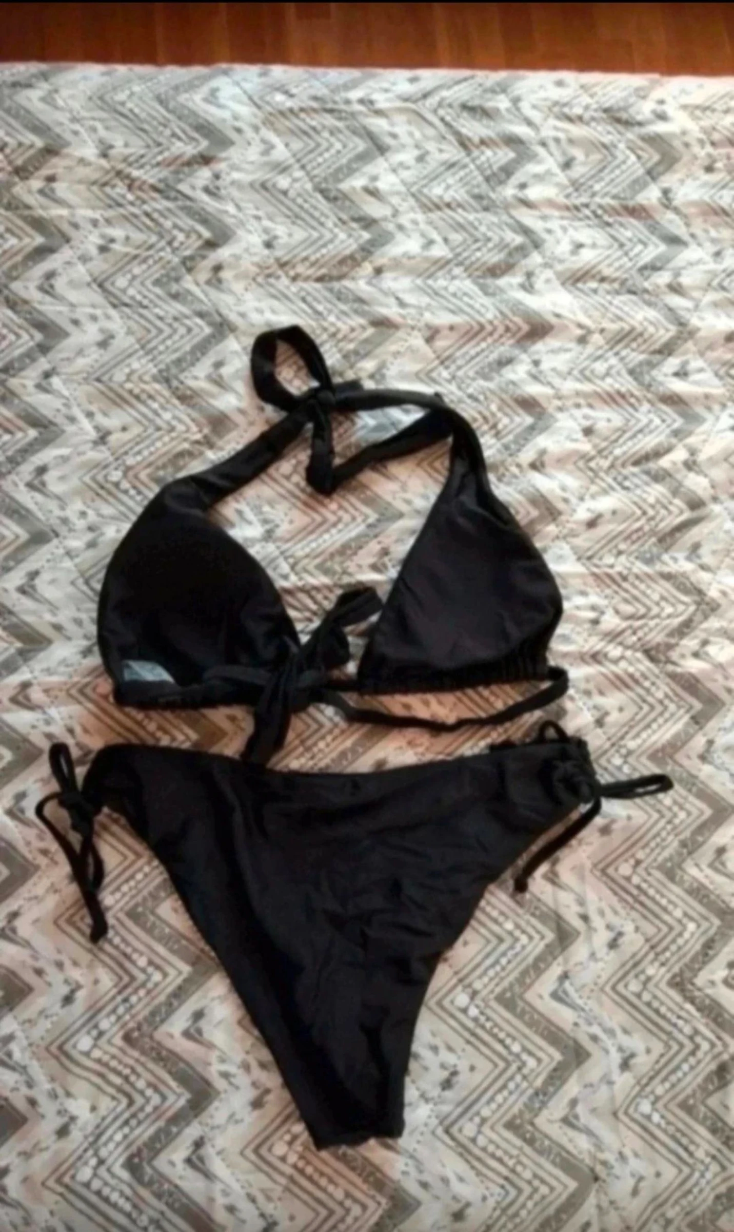 Damesbikini, maat M, zwart – photo 2